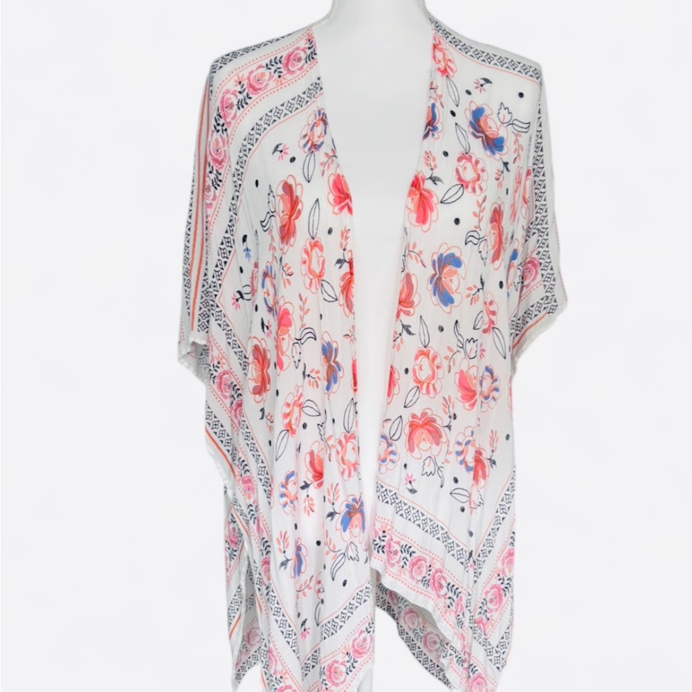 Floral Kimono Shawl
